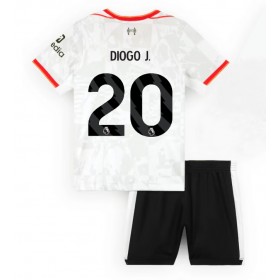 Liverpool Diogo Jota #20 Tredje Kläder Barn 2024-25 Kortärmad (+ Korta byxor)